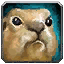 Icono del familiar marmota